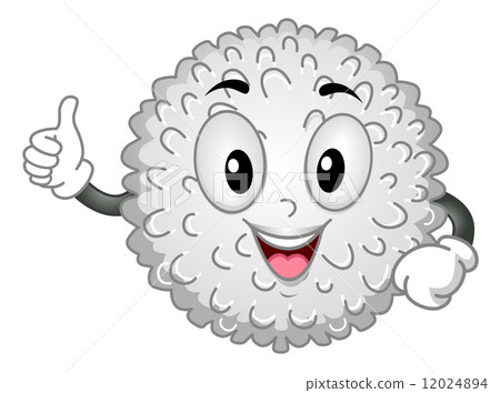 White Blood Cell Mascot 12024894
