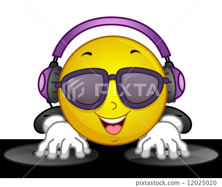 Smiley Disc Jockey 12025020