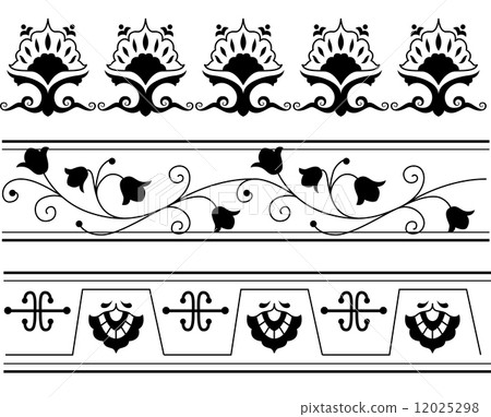 Floral Vines Borders 12025298