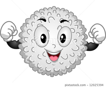 White Blood Cell Mascot White Blood Cell Mascot 12025394