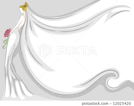 Bridal Veil Background 12025420