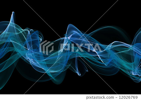 abstract blue design template - Stock Illustration [12026769] - PIXTA