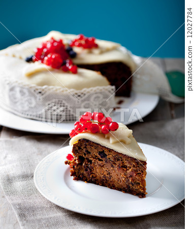 Traditional Christmas Fruit Cake pudding Traditional Christmas Fruit Cake pudding 12027784