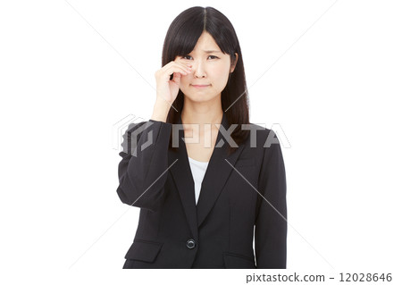Crying business woman 12028646