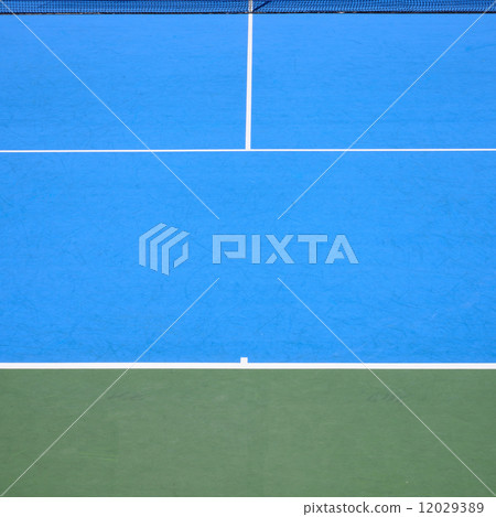 tennis court, sport blue background tennis court, sport blue background 12029389