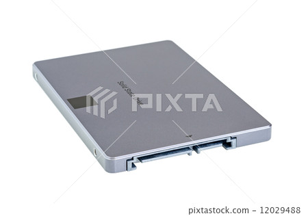 Solid state drive SSD isolated on white Solid state drive SSD isolated on white 12029488
