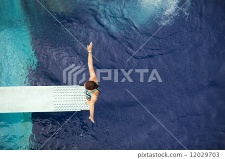 Springboard jump 12029703