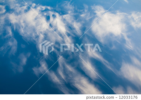 Winter landscape, trees covered in snow 12033176
