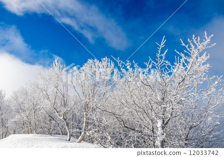 Blue Sky and Cloud Ice Blue Sky and Cloud Ice 12033742