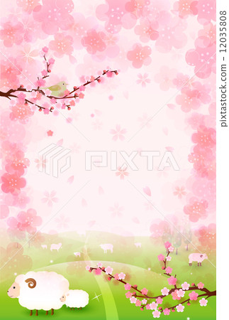 New Year's card background 12035808