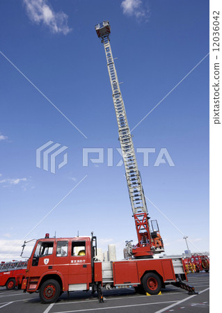 Fire engine ladder car Fire engine ladder car 12036042