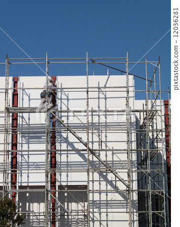 建築施工現場 建築施工現場 12036281