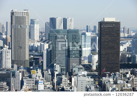 東京鐵塔的景色 12036287
