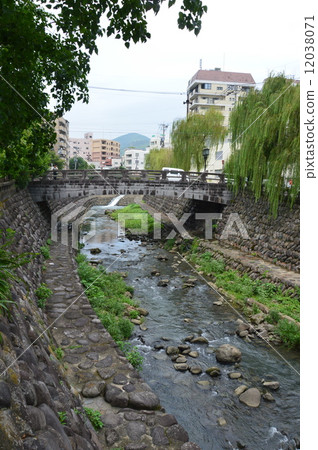 Oedo Bridge (Oedo-machi Nagasaki-shi Nagasaki Prefecture - Yahata Town) Oedo Bridge (Oedo-machi Nagasaki-shi Nagasaki Prefecture - Yahata Town) 12038071