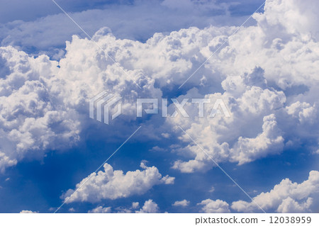 cloud in the blue sky cloud in the blue sky 12038959