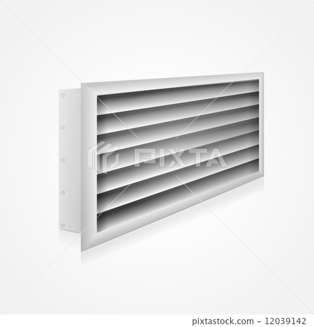 Vector illustration of ventilation louver 12039142
