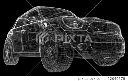 car 3D model 12040376