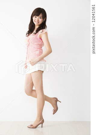 young woman young woman 12041561