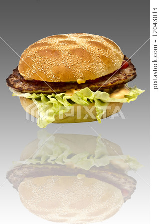 Delicious hamburger Delicious hamburger 12043013