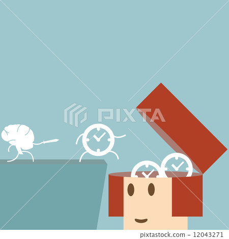 Businessman get time 12043271