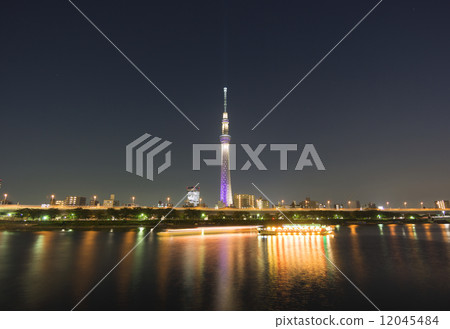 Tokyo Sky Tree Light Up and Houseboat 403 12045484