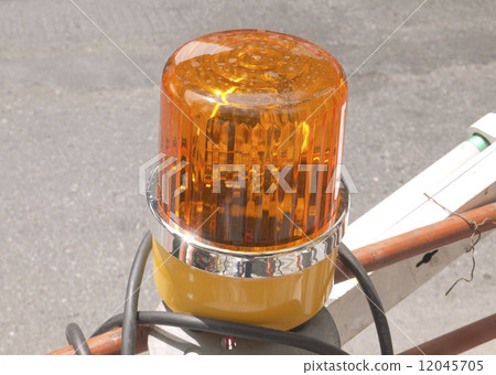 orange siren on street road orange siren on street road 12045705