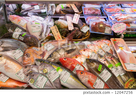 Fresh fish department Fresh fish department 12047256