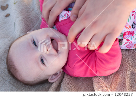 Smiling baby Smiling baby 12048237