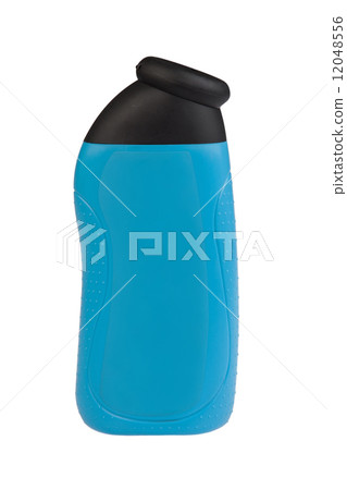 Shower gel bottle with blank label 12048556
