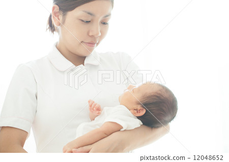 Nurse One month old baby nurse 12048652