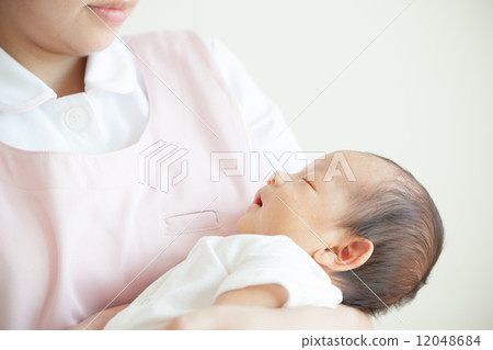 One month old baby One month old baby 12048684