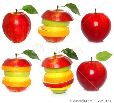 Apple and mixed fruit set. Apple and mixed fruit set. 12049164
