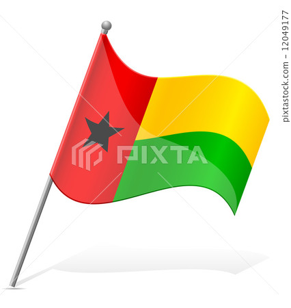 flag of Guinea-Bissau vector illustration flag of Guinea-Bissau vector illustration 12049177