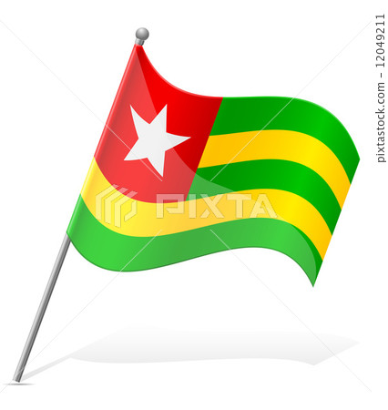 flag of Togo vector illustration 12049211