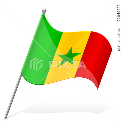 flag of Senegal vector illustration flag of Senegal vector illustration 12049221