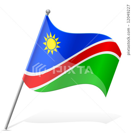 flag of Namibia vector illustration flag of Namibia vector illustration 12049227