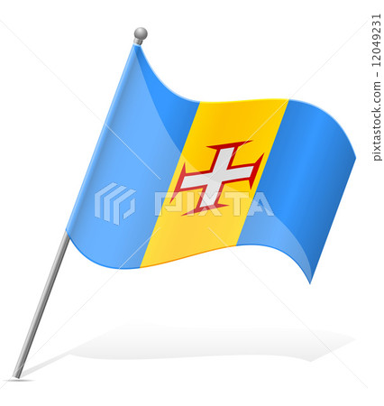 flag of Madeira vector illustration flag of Madeira vector illustration 12049231