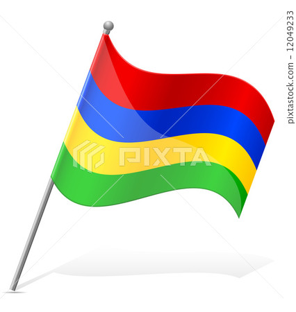 flag of Mauritius vector illustration 12049233