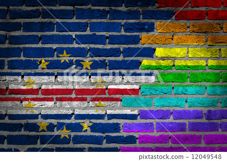 Dark brick wall - LGBT rights - Cape Verde 12049548