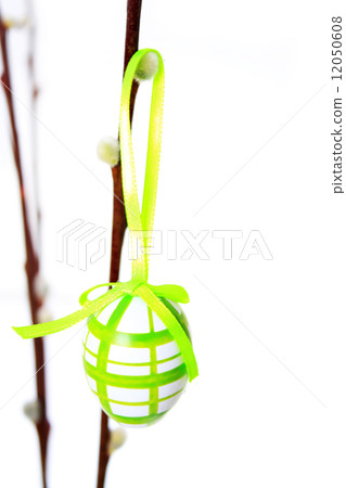 easter egg green white 12050608