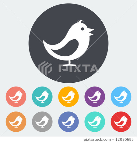 Bird icon. Bird icon. 12050693