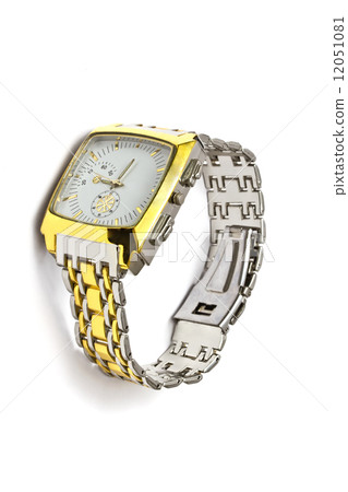 Wristwatch - Isolated on white background Wristwatch - Isolated on white background 12051081