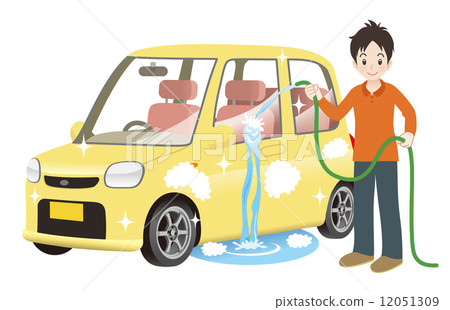 A man who washes cars 12051309