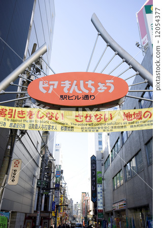 Street in front of Kinshicho station 12054377