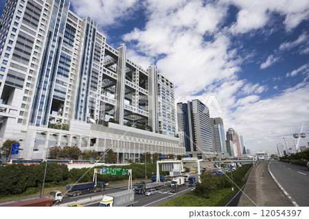 Odaiba Fuji TV Building and Capital High Speed Odaiba Fuji TV Building and Capital High Speed 12054397