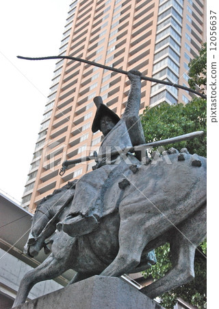 A horse image of "Ota Orihi" (JR Nippori Station / East Exit Rotary / 2-chome Nishi-Nippori Arakawa-ku, Tokyo) 12056637