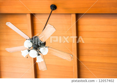 Beautiful hanging ceiling fan of oriental house 12057402