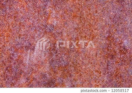 Grunge texture of old rusty metal with scratches and cracks 12058517