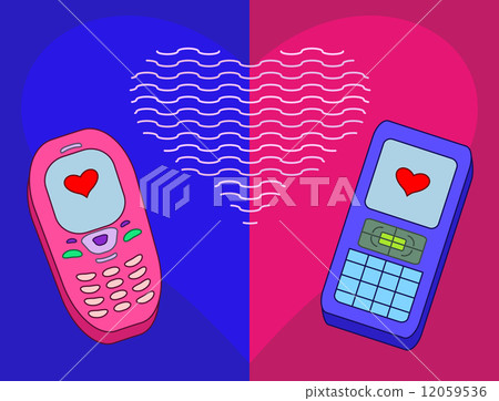 Mobile phones-enamoured 12059536
