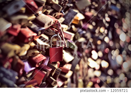 red love padlock red love padlock 12059721